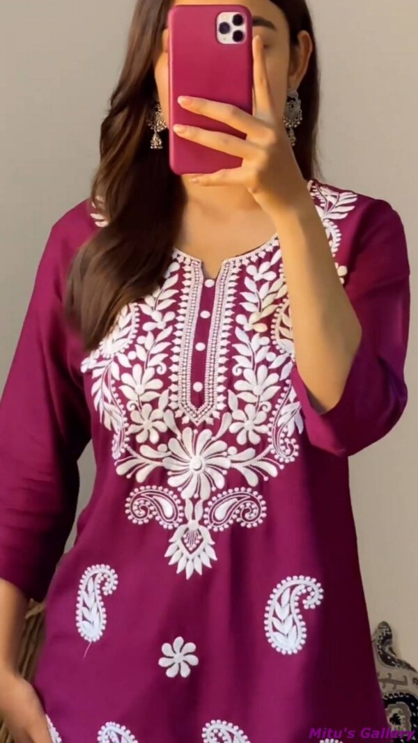 . Rayon Short Top for Regular Use