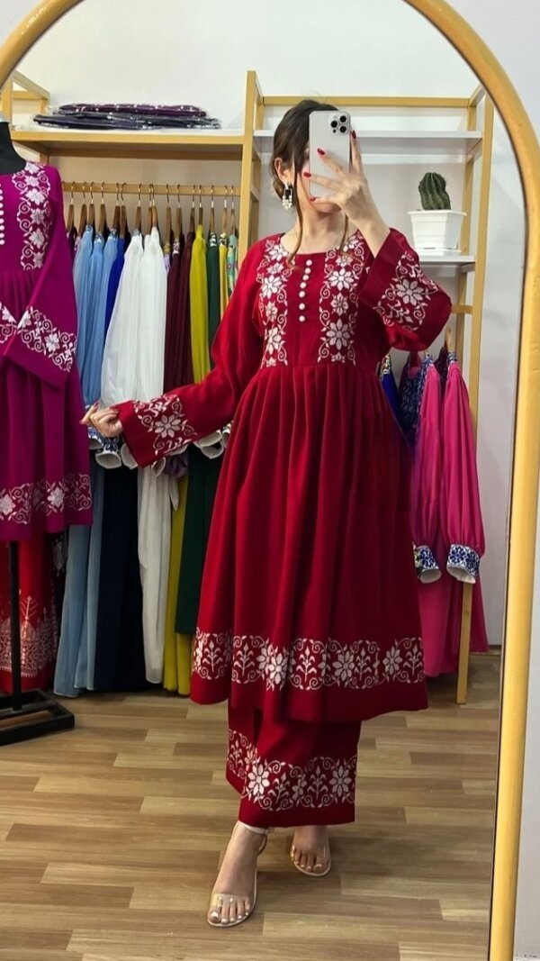 Embroidery work Readymade Lillen 2pice set