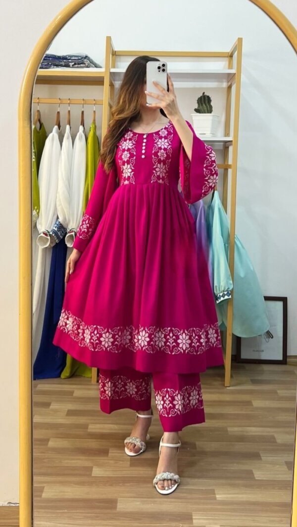Embroidery work Readymade Lillen 2pice set